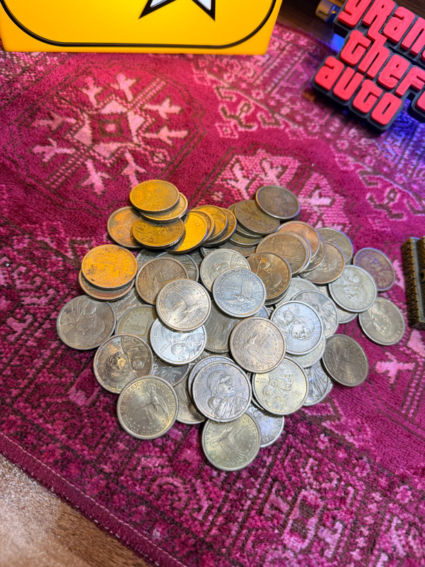 تک سکه یک دلار ساکاگاوا رایج ایالات متحده آمریکا