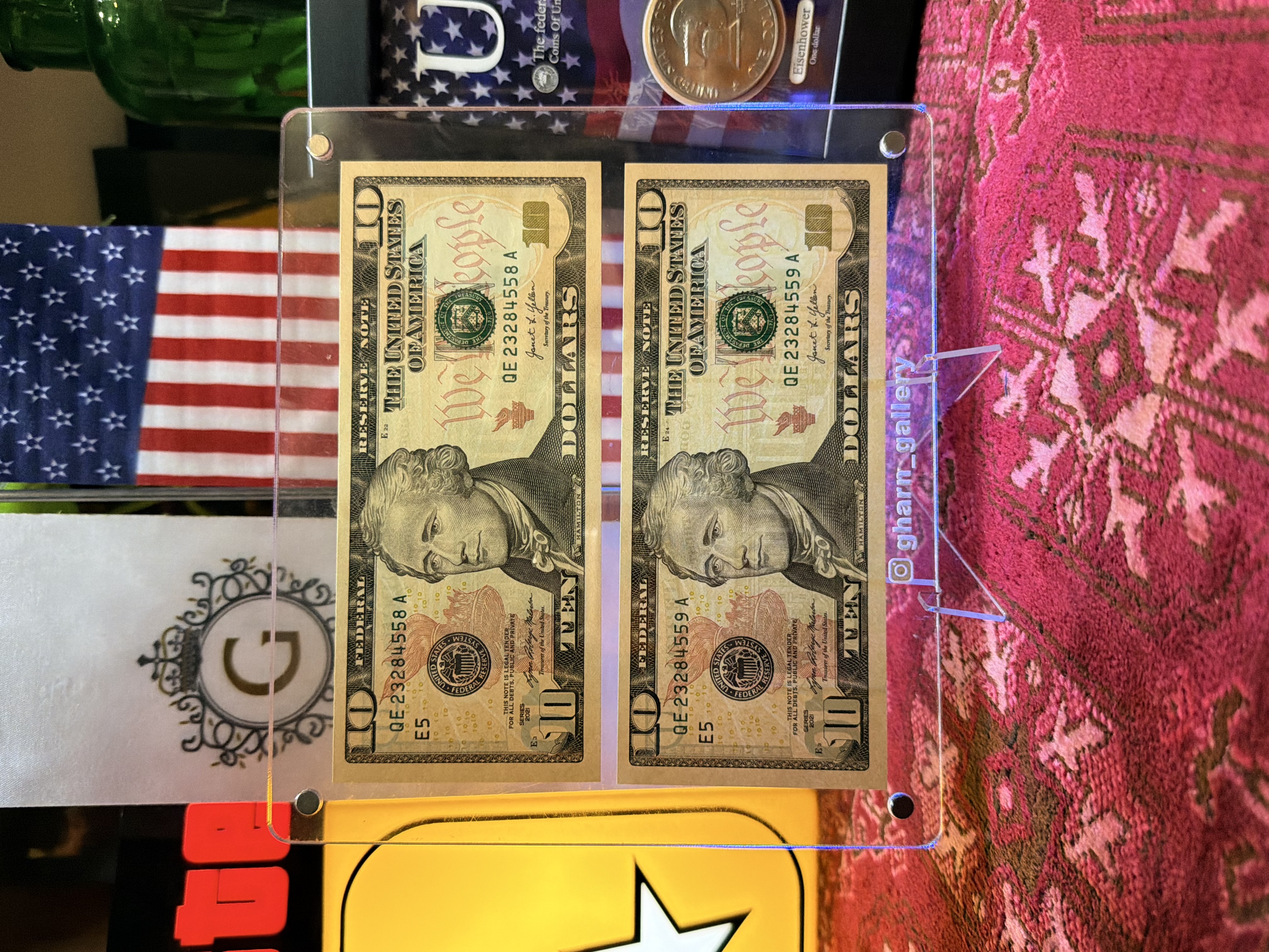 جفت ده دلار ایالات متحده آمریکا  بانکی سوپر  2021